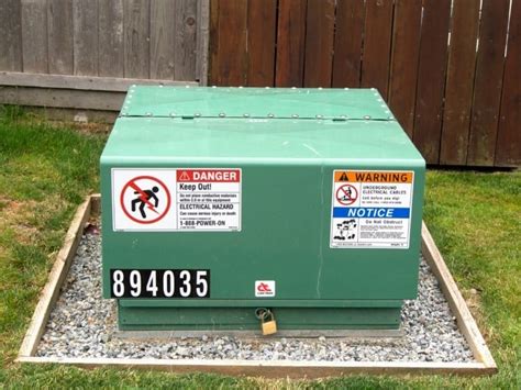 how to hide electric transformer box in yard|transformer box in backyard.